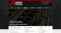 Desktop Screenshot of ansencorp.com